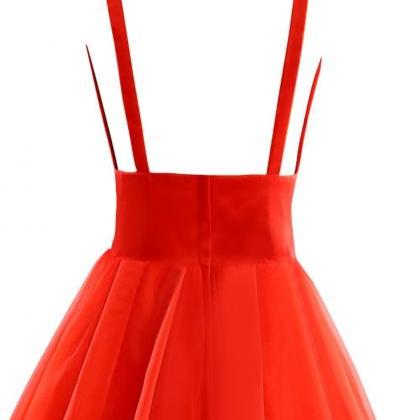 Fashion Sexy Women´s Tulle Deep V Neck Prom Dress..